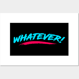 Whatever! in 90s Design Posters and Art